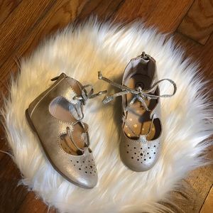 Girls ballet style flats